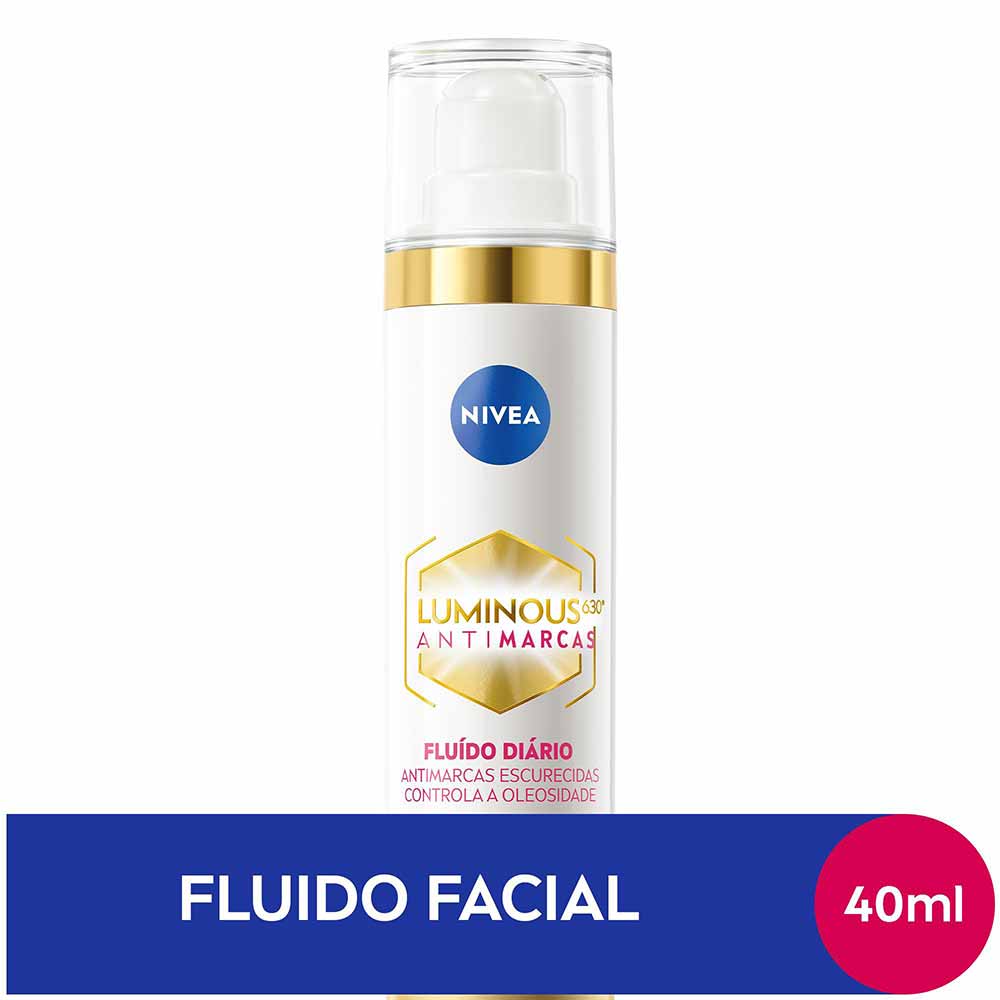 Foto 2 de NIVEA Fluido Facial Protetor Cellular Luminous 630 FPS 50 — 40ml