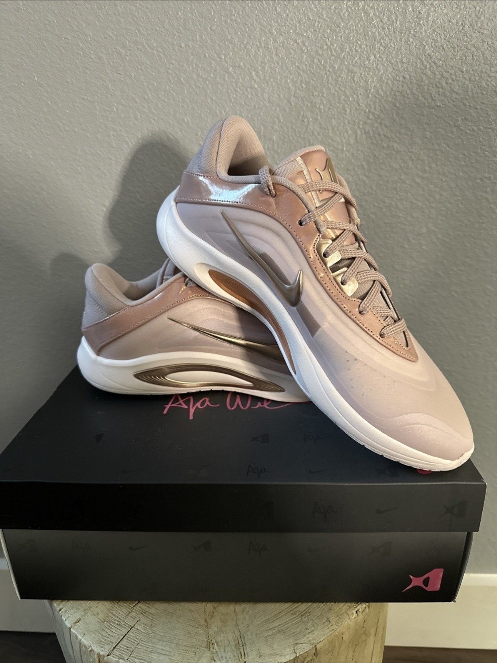 Nike A'ja Wilson A'One Stone Mauve — 38 / 39 / 39.5 / 40 / 40.5 / 41 / 42 / 42.5 / 43 / 43.5 / 44, Novo