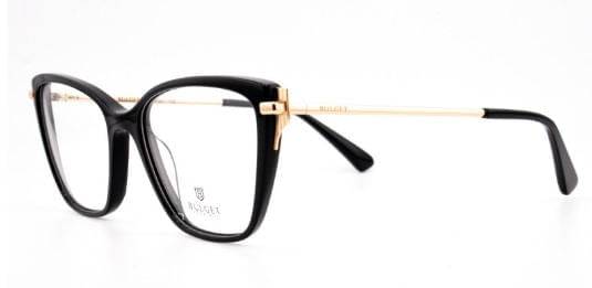 Armação de Óculos de Grau Bulget, modelo BG6408, cor A01