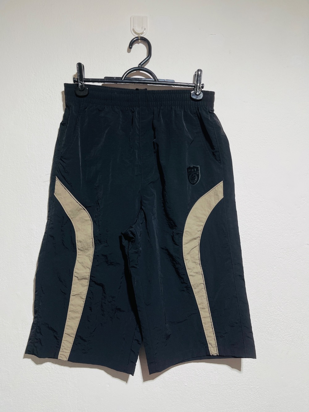 Piet x Pool Bermuda Reta Preta — P / XG, Novo