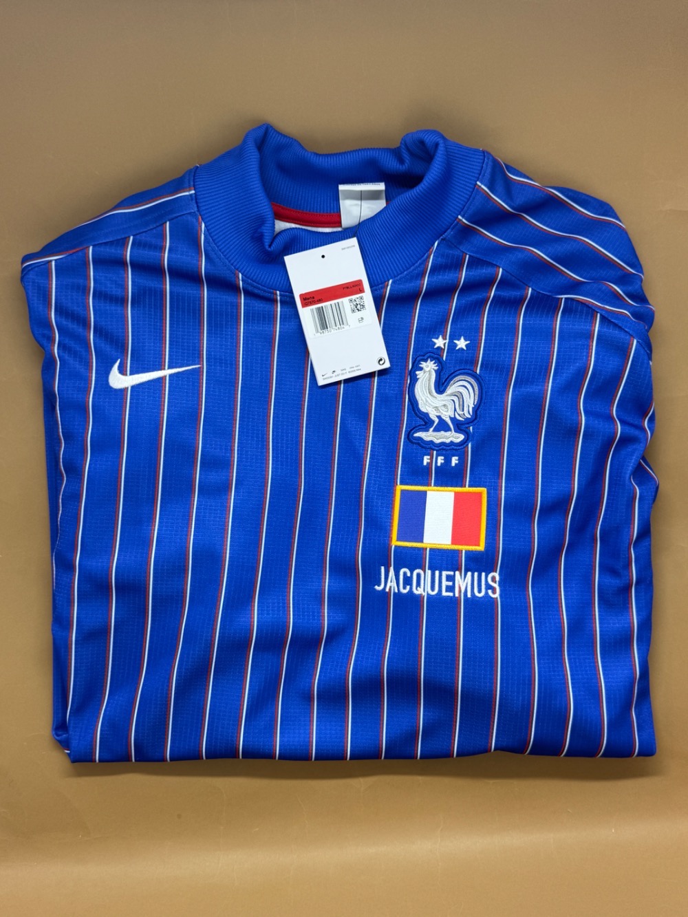 France x Jacquemus x Nike Camiseta Long Sleeve Goleiro Blue — G, Novo