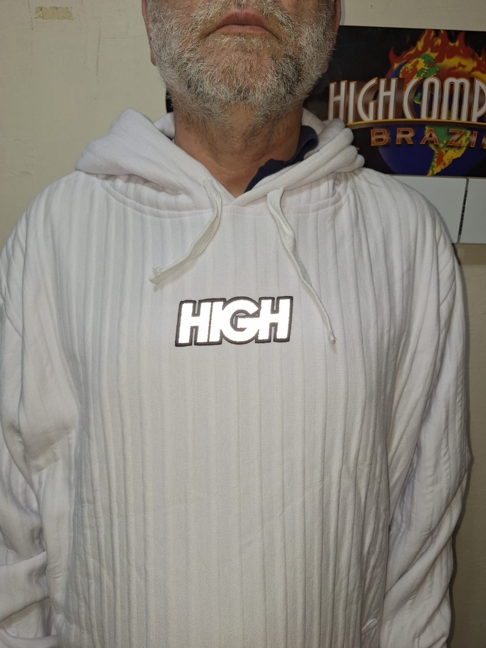 Moletom High Company Boss Logo White — XXG, Novo
