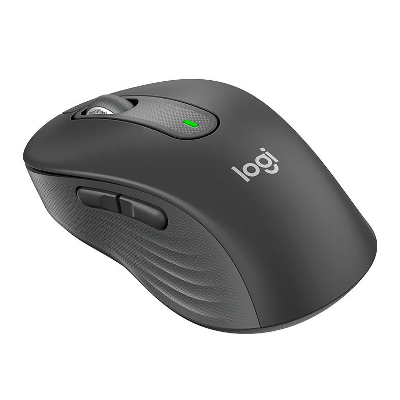 Foto 2 de Mouse Logitech Signature M650, Bluetooth, 2000DPI, 5 Botoes, Grafite, 910-006250