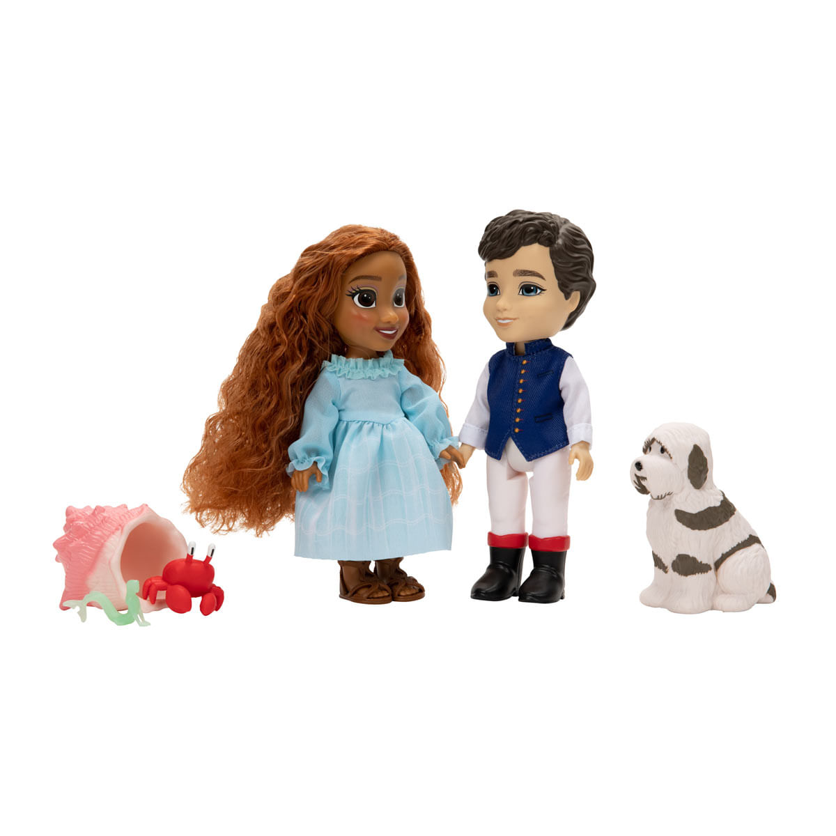 Foto 4 de A Pequena Sereia - Set De Bonecas Com Ariel E Eric