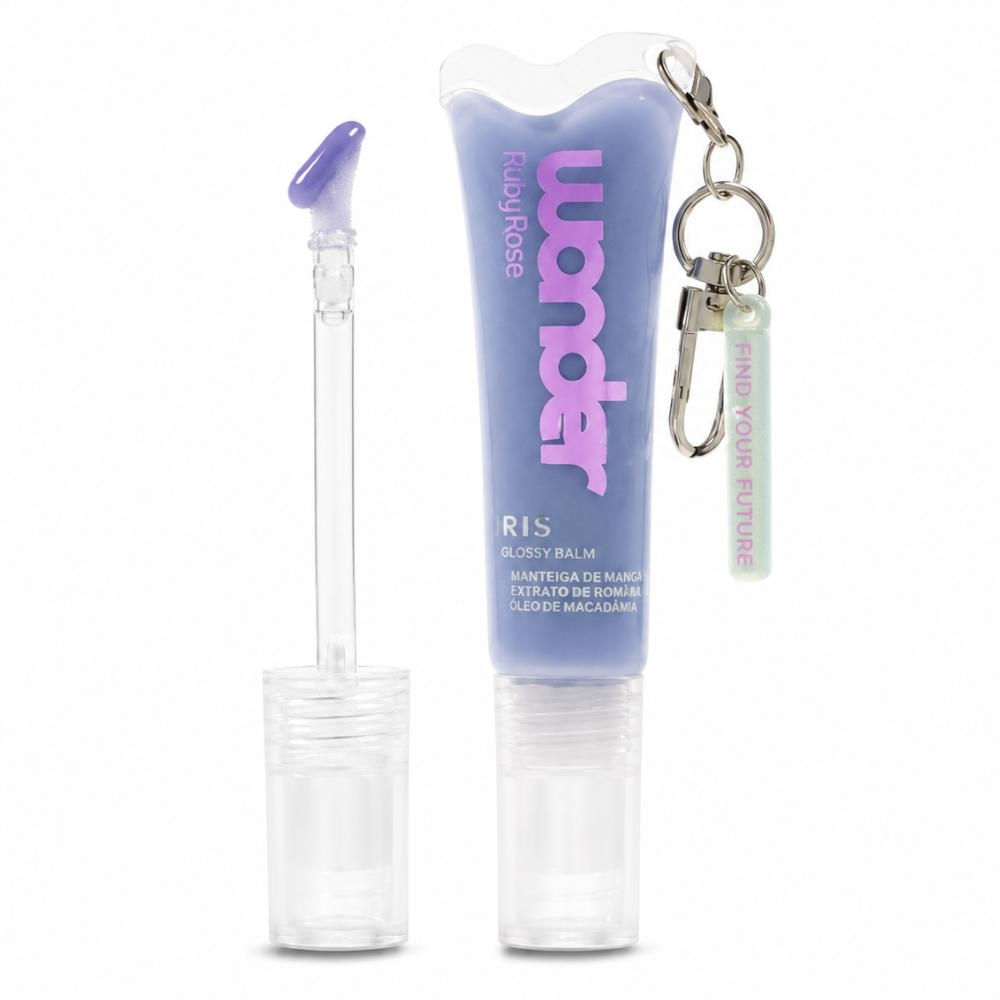 Glossy Balm Ruby Rose Wonder Iris Dusky Challenger Com Chaveiro Hb-l6413-2
