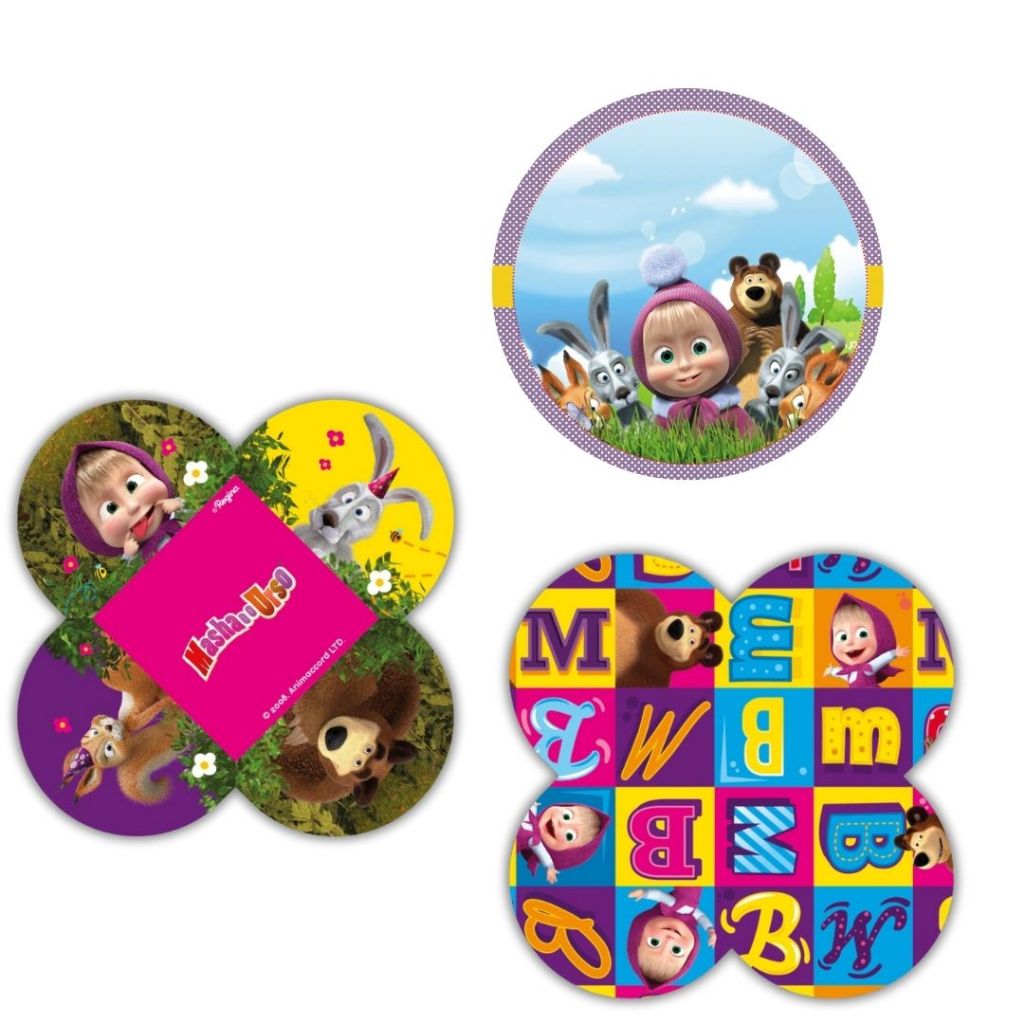 50 ~250 PORTA FORMINHA MASHA E O URSO CLASSICA Regina(CHOCO)