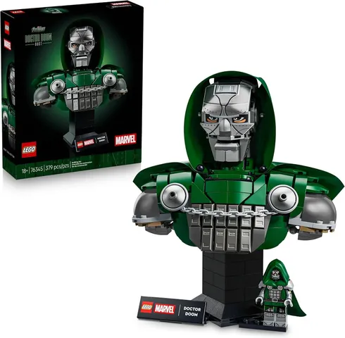 LEGO Marvel Busto do Doutor Destino 76345 379 Peças