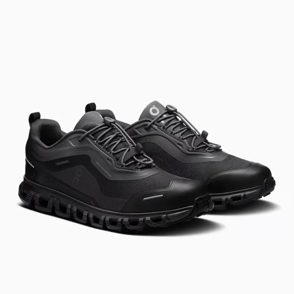 On Running Cloud 6 Geo Waterproof Black — 43, Novo