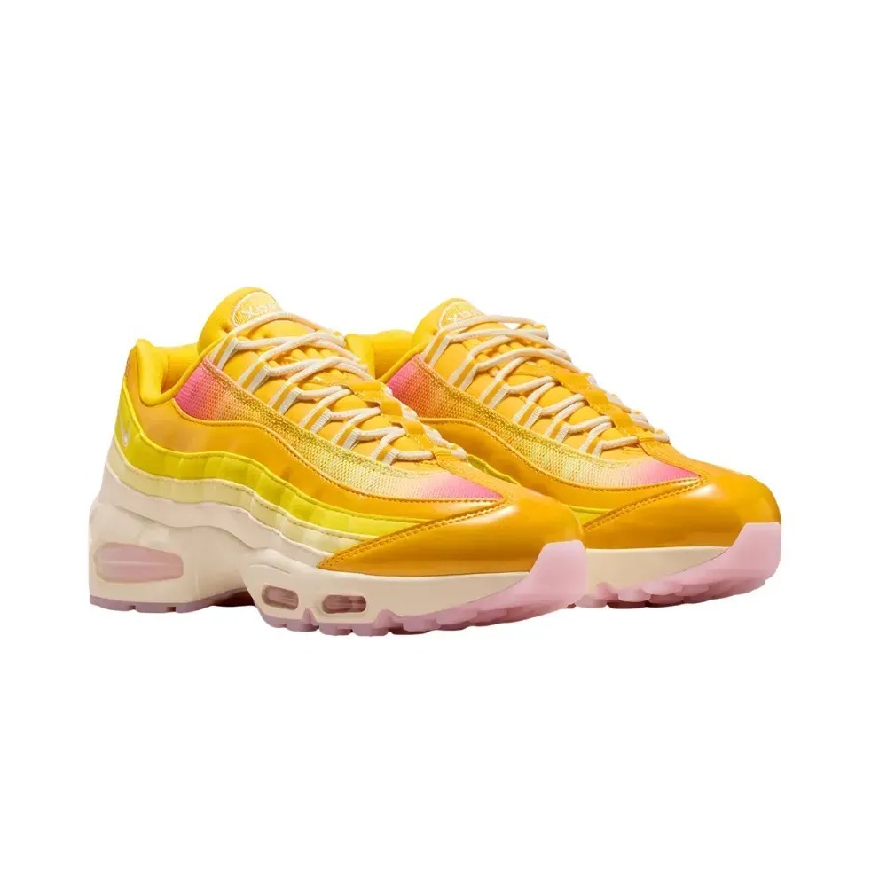 Nike Air Max 95 University Gold Feminino — 34 / 35 / 35.5 / 36 / 37 / 38 / 39 / 39.5 / 40 / 40.5 / 41 / 42 / 42.5, Novo
