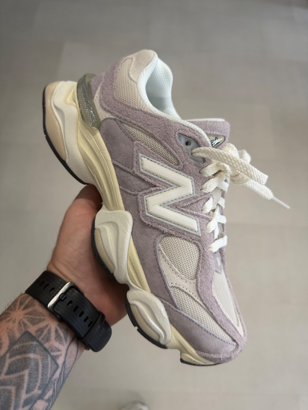 New Balance 9060 Truffle Salt Timber Wolf — 35 / 38, Novo