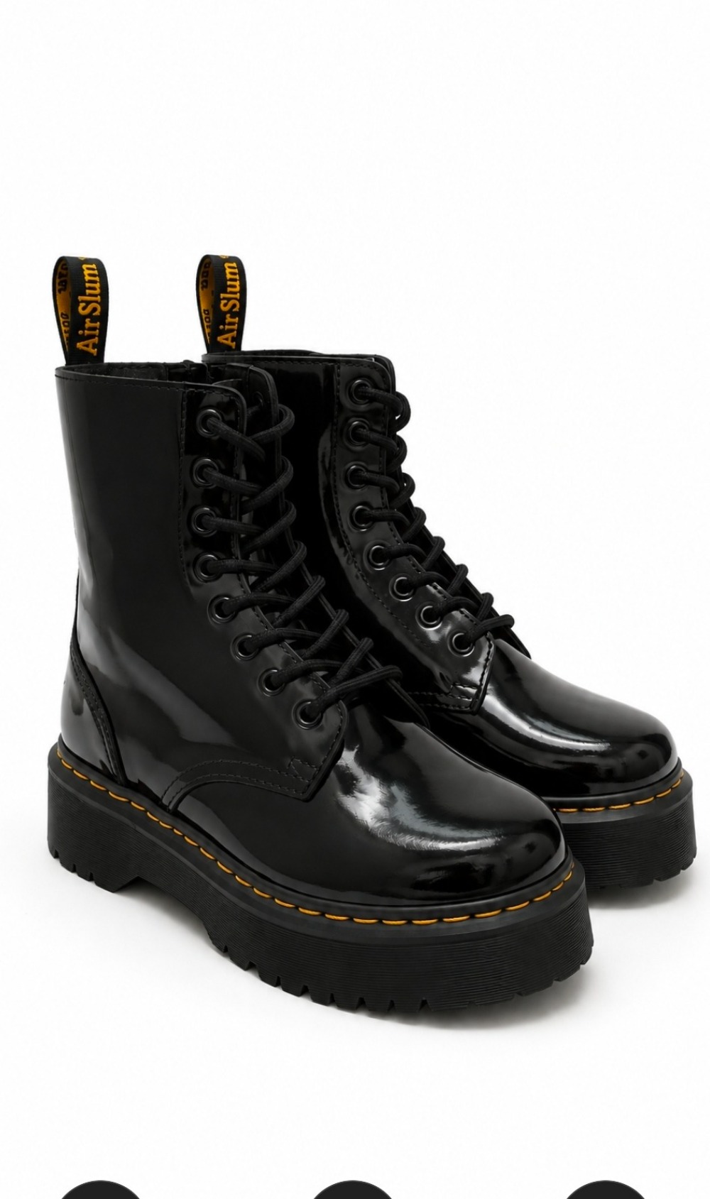 Bota Slum Brand Lincoln Black — 44 / 43 / 42 / 41 / 40 / 39 / 38 / 37 / 36, Novo