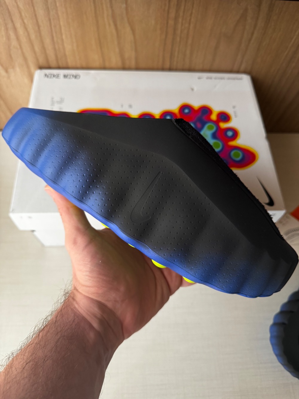 Nike Mind 001 Flyknit Hyper Royal — 37, Novo