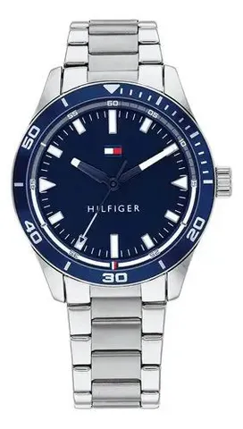 Relógio Tommy Hilfiger Masculino Aço Prateado