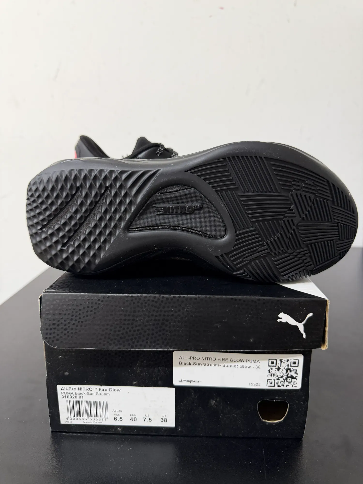 Foto 3 de Puma All-Pro Nitro Fire Glow — 40 / 41 / 43 / 44, Novo