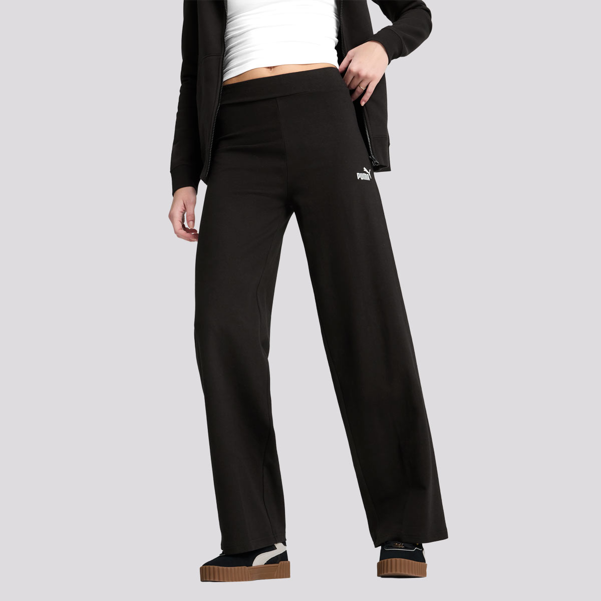 Calça Puma ESS Small NO. 1 Logo Feminina Preta