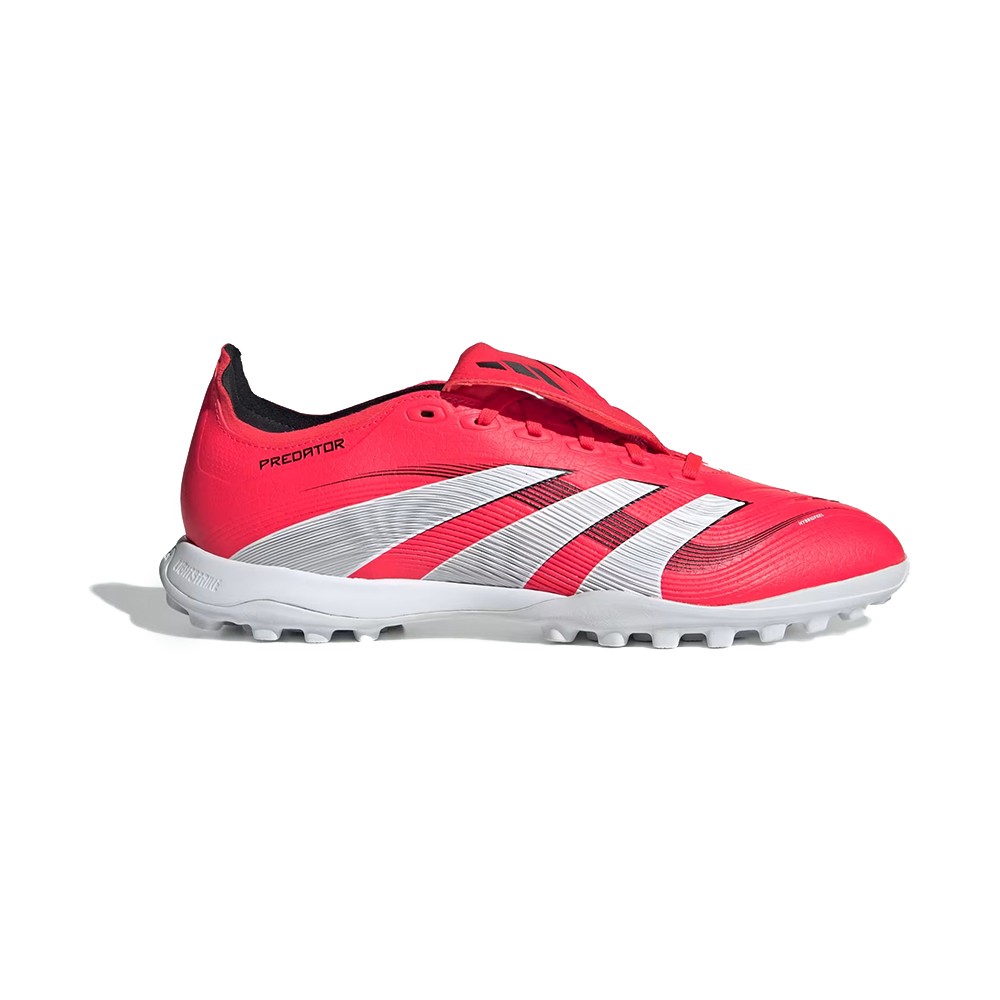 Chuteira adidas Predator League Society Lucid Red Cloud White Core Black — 37 / 38 / 39 / 42 / 43 / 45 / 46, Novo