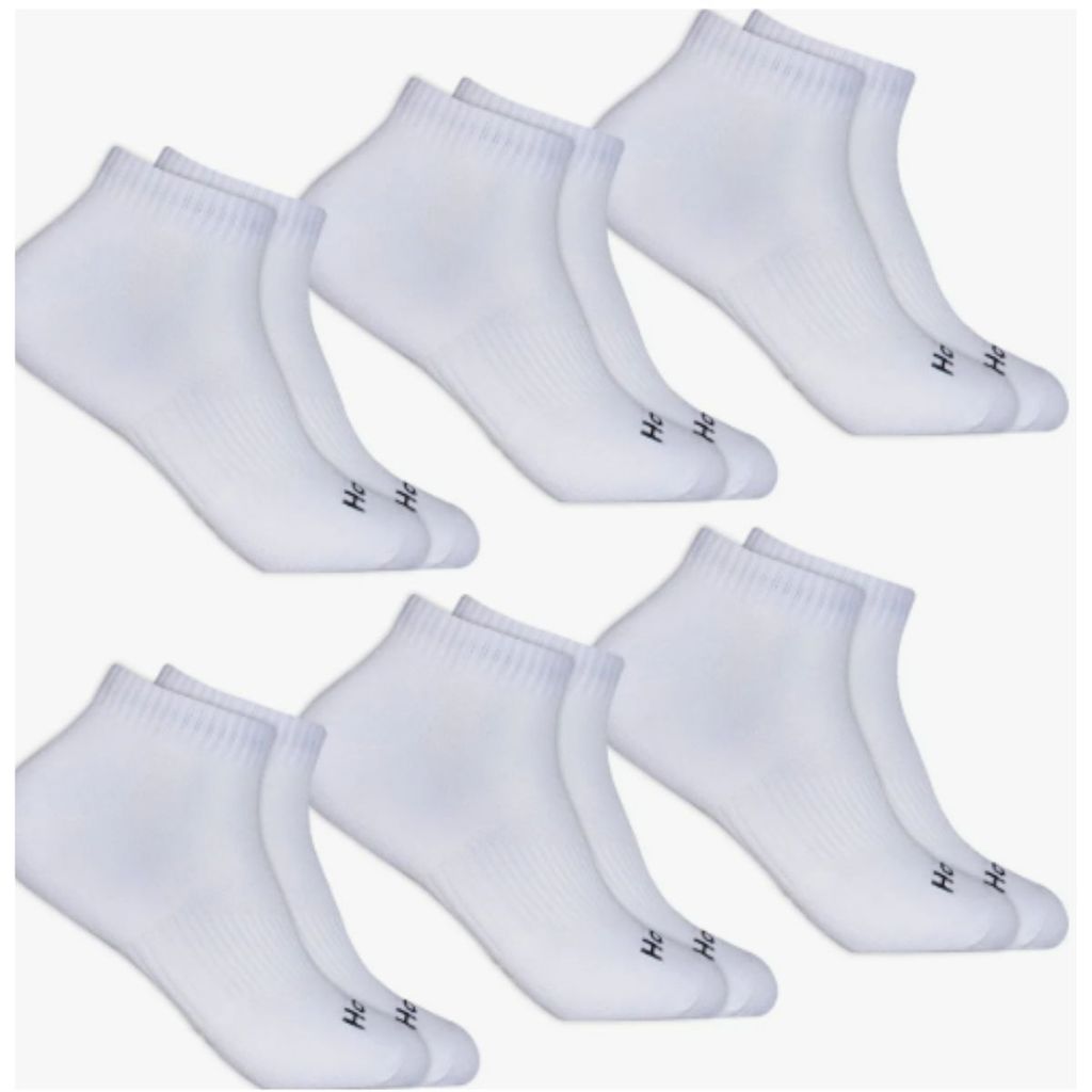 Kit 6 Pares Meias Hoahi Cano Curto Original