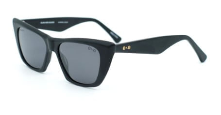 Óculos de Sol Ono ON0016S Feminino Gateado Acetato Preto Fosco 51