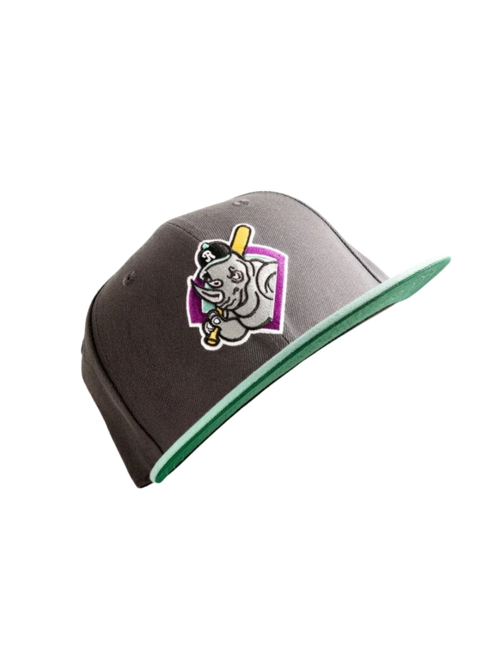 Boné New Era River City Rumblers 59FIFTY Fitted Grey — 8, Novo