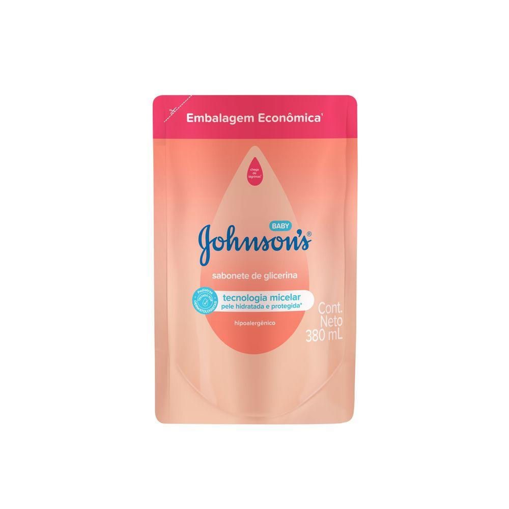 Refil Sabonete Líquido Johnson's Baby Cabeça aos Pés 380ml