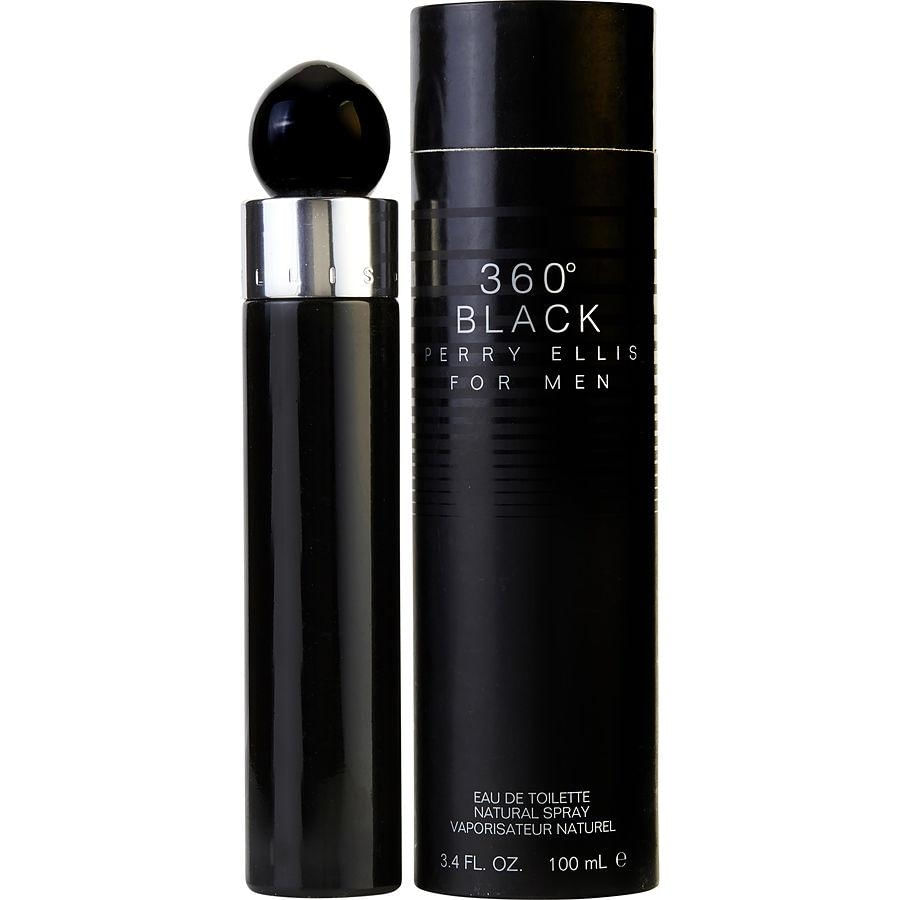 Perfume Masculino Perry Ellis 360 Black Perry Ellis Eau De Toilette Spray 100 Ml