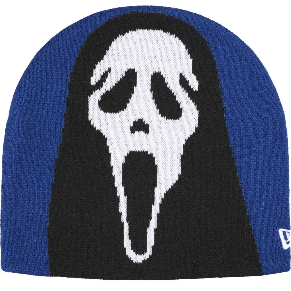 Ghostface x New Era x Supreme Touca Royal SS26-W5 — Único, Novo