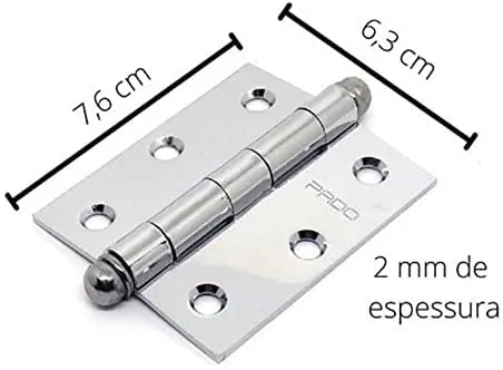 DOBRADICA AÇO SM 3025 CONCEPT ACR PADO