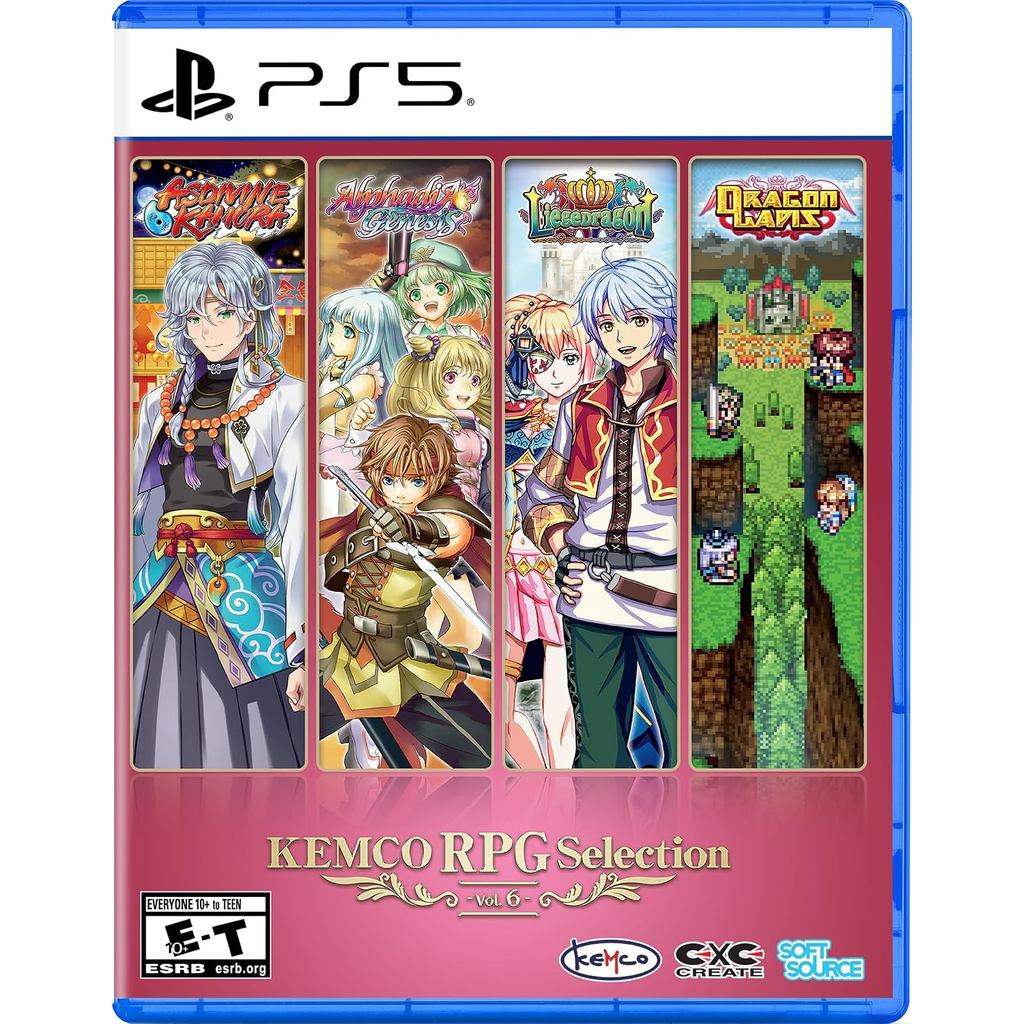 Kemco RPG Selection Vol 6 PS5 Midia Fisica