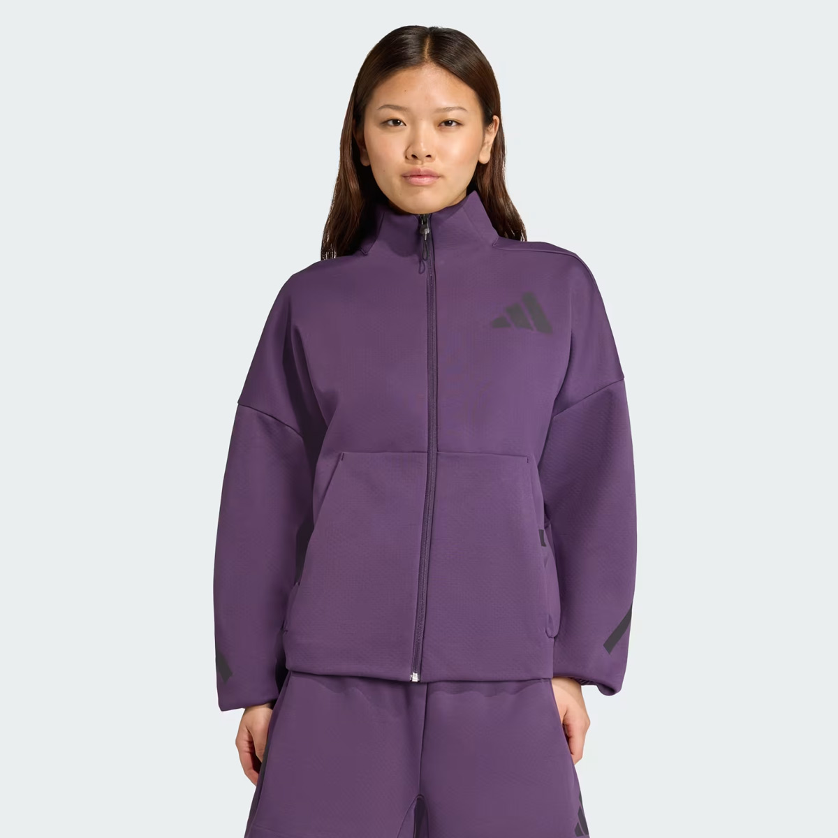 Jaqueta Adidas ZNE Feminina Roxa