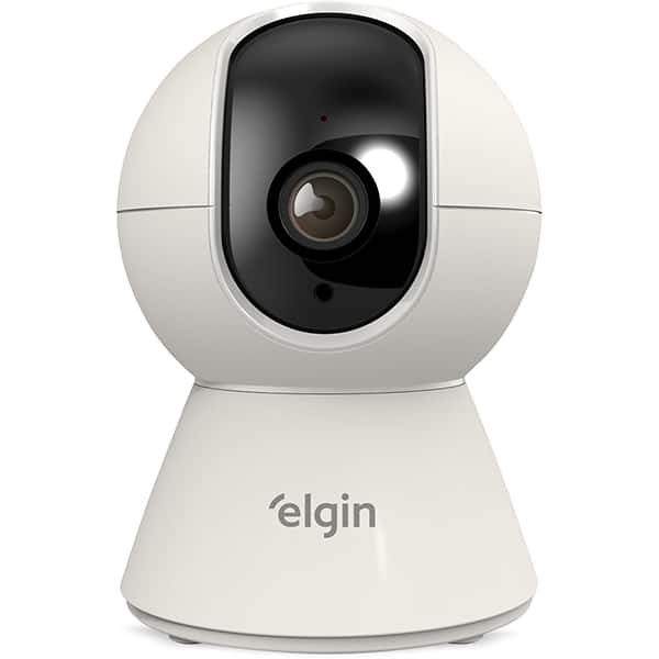 Câmera de segurança wifi IP, 1080p, Rotação 360 graus, 48CAMINTPT20, Elgin - CX 1 UN