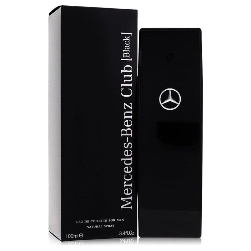 Col. Masculina Club Black Mercedes Benz 100 Ml Eau De Toilette