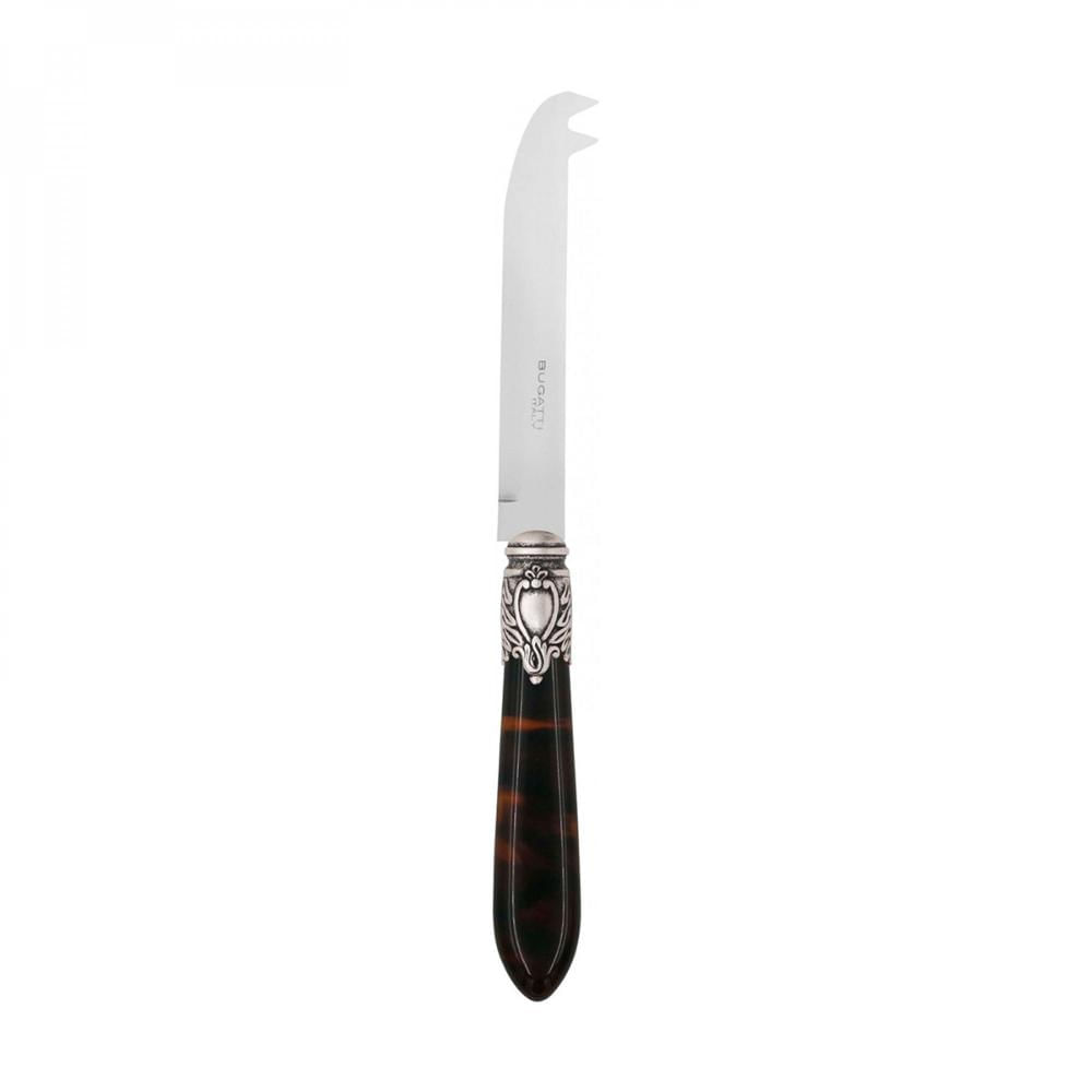 Faca 2 Pontas Para Queijo Anel Cromado Luxo Oxford Bugatti