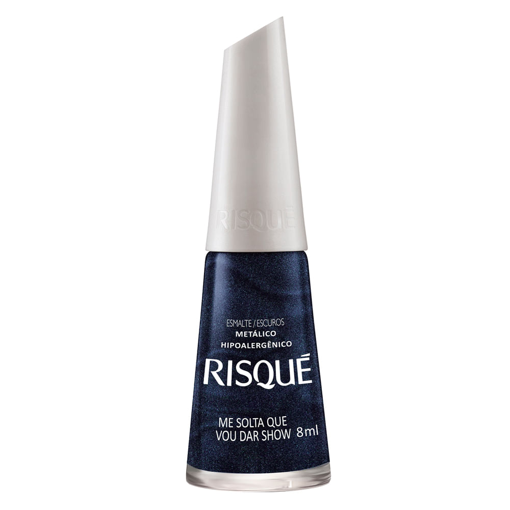 Esmalte Efeito Metálico - Risqué — Me Solta Que Vou Dar Show