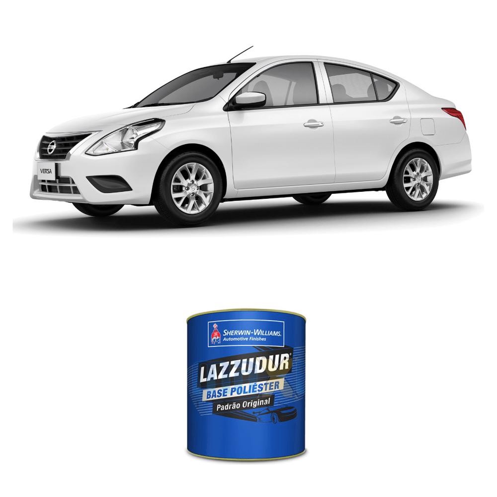 TINTA POLIESTER BRANCO ASPEN NIS 900ML LAZZUDUR