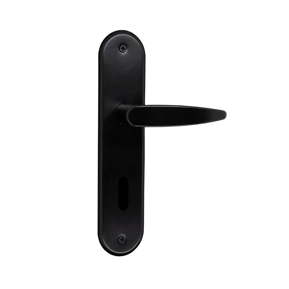 Fechadura Lille Interna 1310 Preto Fosco Silvana