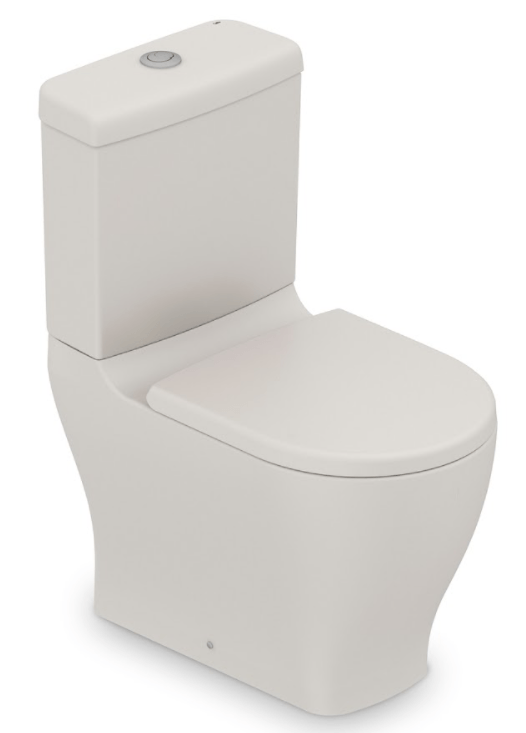 Caixa Acoplada para Ecoflush 3/6 Litros Slim Beige Celite