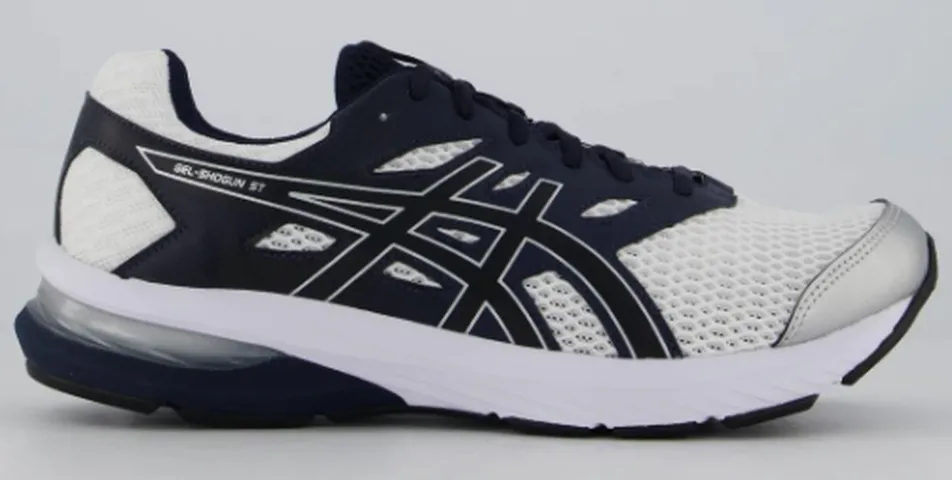 Tênis ASICS Gel Shogun ST Branco E Marinho