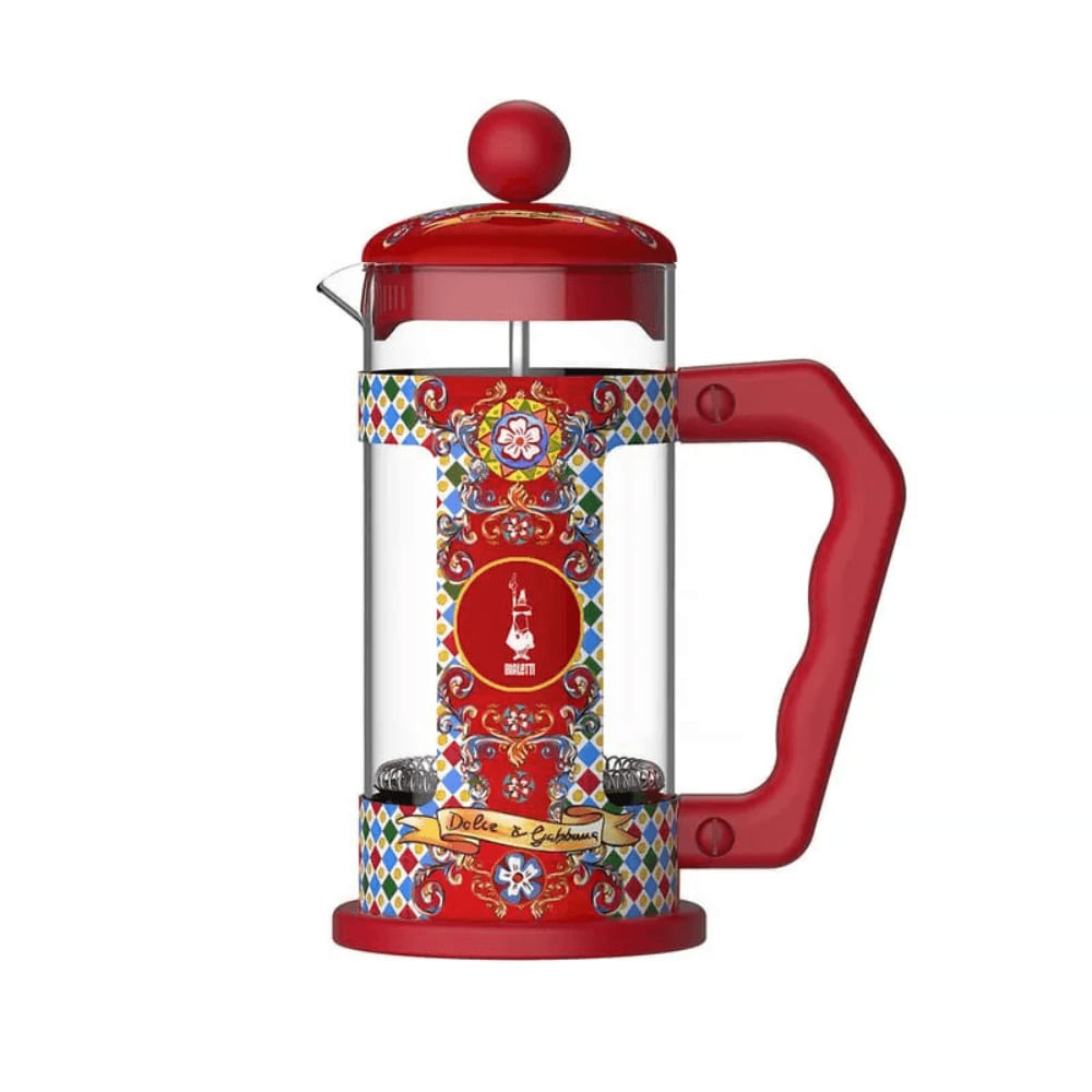 Cafeteira French Press Dolce & Gabbana 350Ml - Bialetti Cafeteira French Press Dolce Gabbana 350Ml - Bialetti
