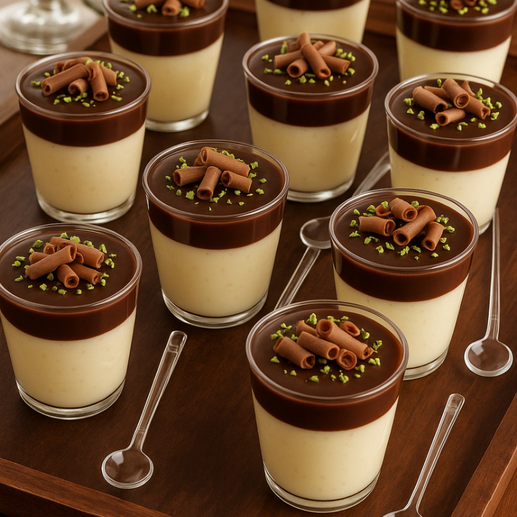 Foto 2 de 100 MINI COPOS ACRÍLICOS 25 ML – SANTA CEIA / BRIGADEIRO DE COPO choco