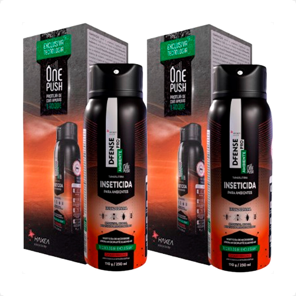 Kit 2 D-Fense Pro Ambiente Haxea - 250ml