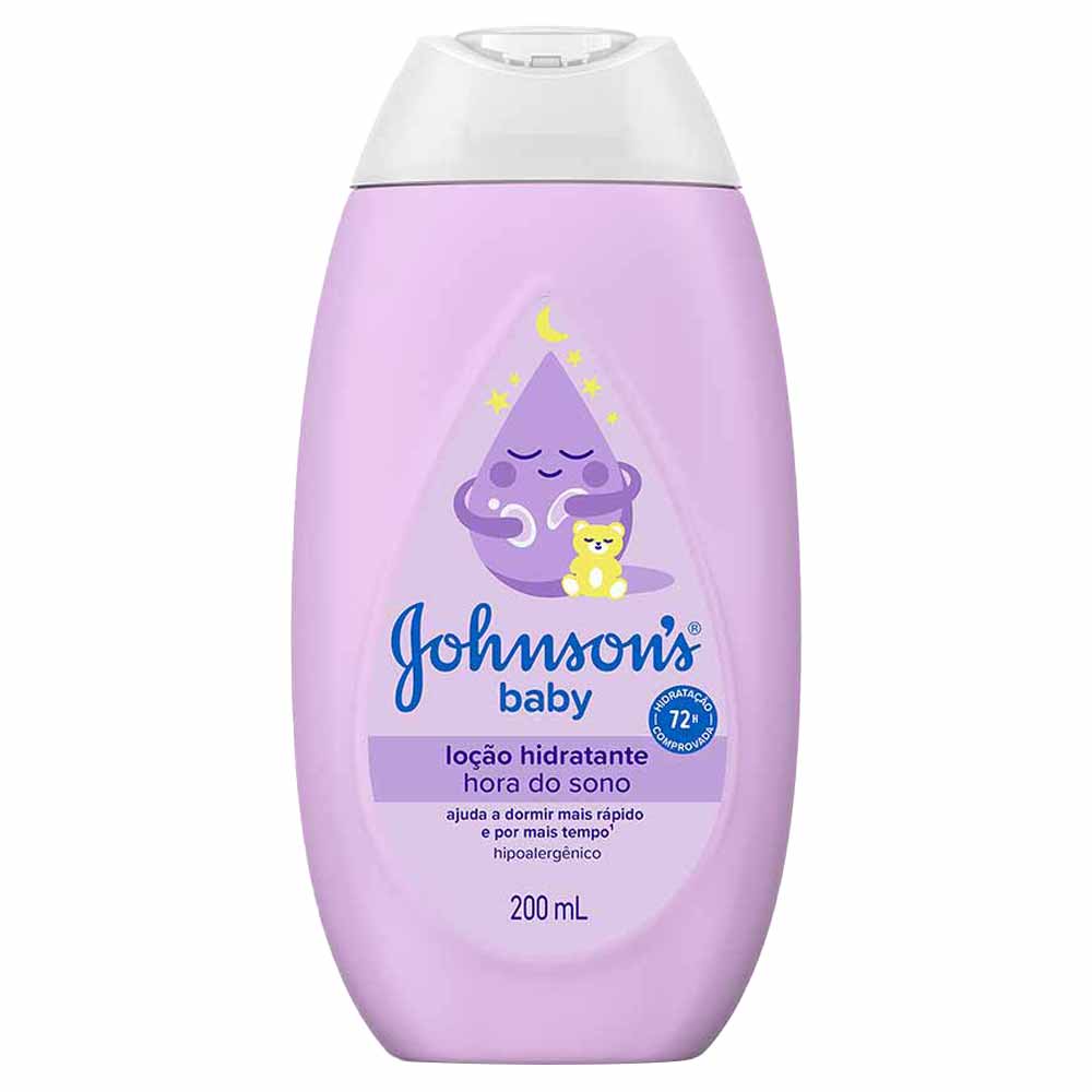 Loção Hidratante Corporal Johnson's Baby Hora do Sono — 200ml