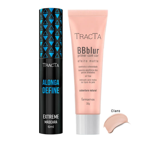 Tracta Extreme BB Blur - Máscara para Cílios + BB Blur Claro — Kit