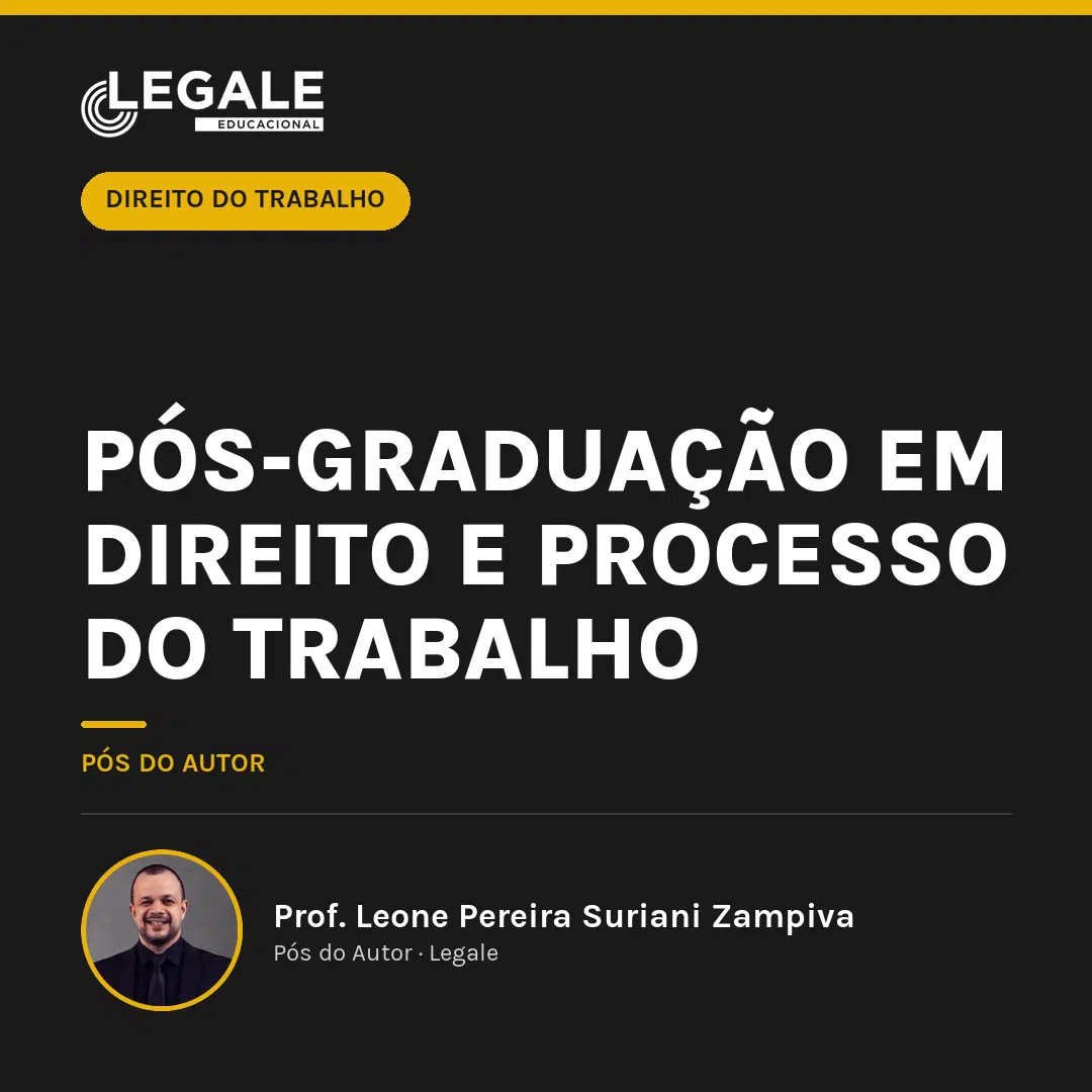 Pós-graduação em Direito e Processo do Trabalho