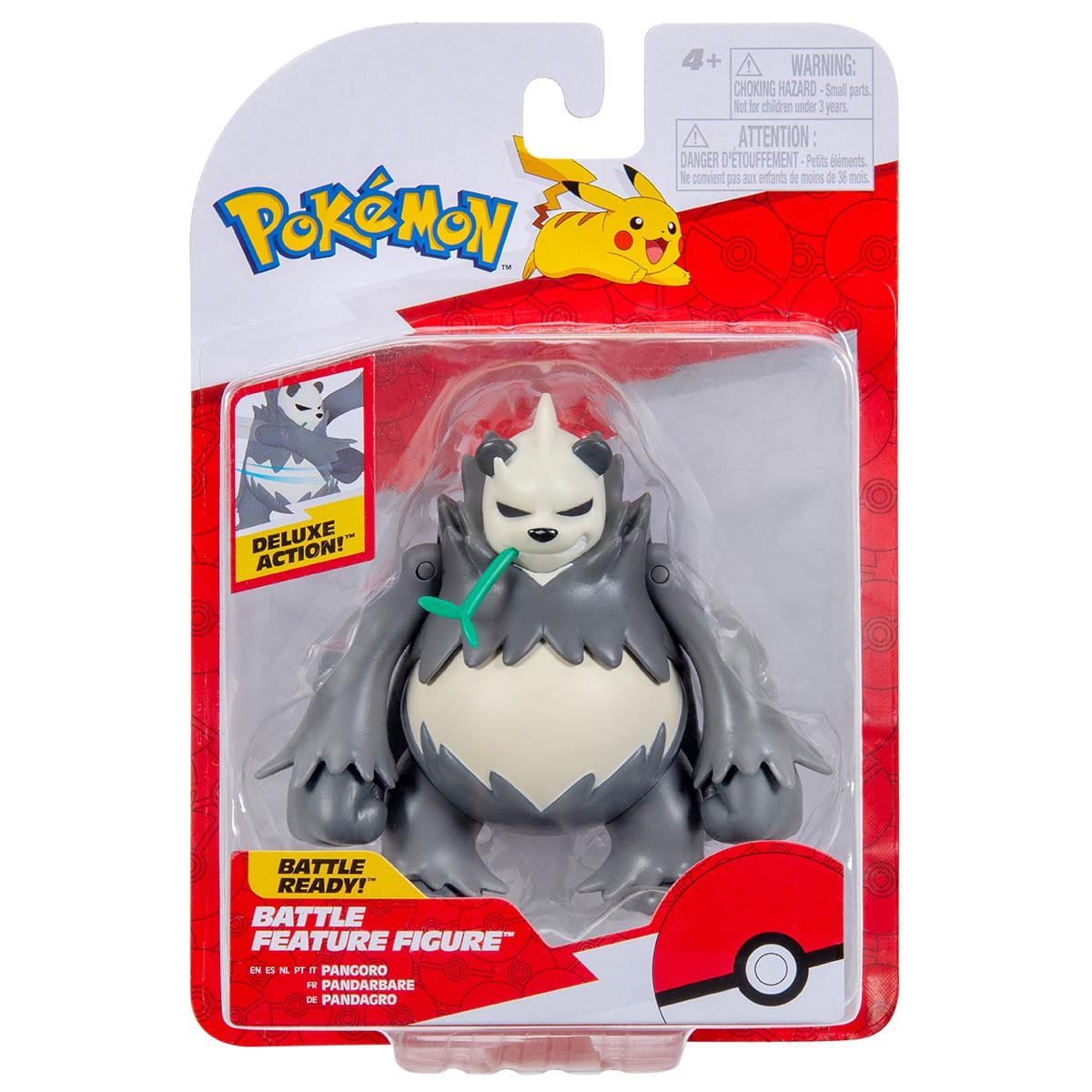 Boneco Da Batalha Pangoro - Pokémon