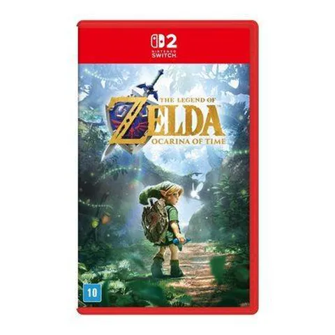 Jogo Zelda: Ocarina of Time, Switch, Capa Normal