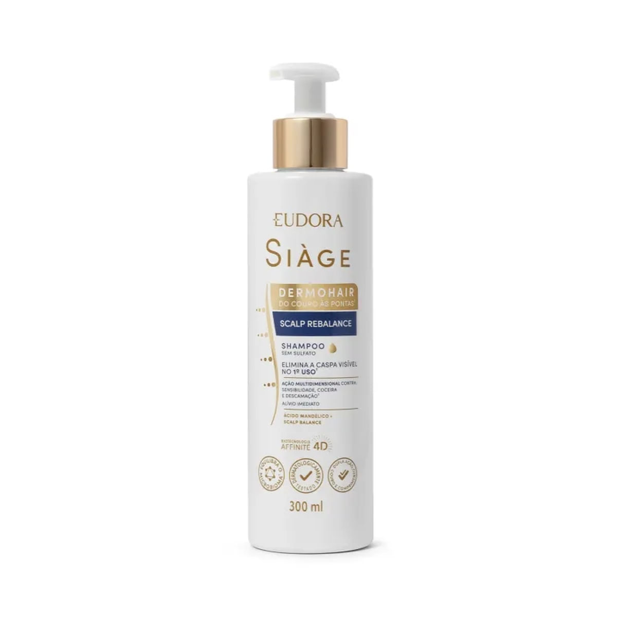 Eudora Siàge Dermo Hair Scalp Rebalance Shampoo 300ml (7891033554720)