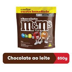 Confeito Chocolate M&M'S Ao Leite 850g