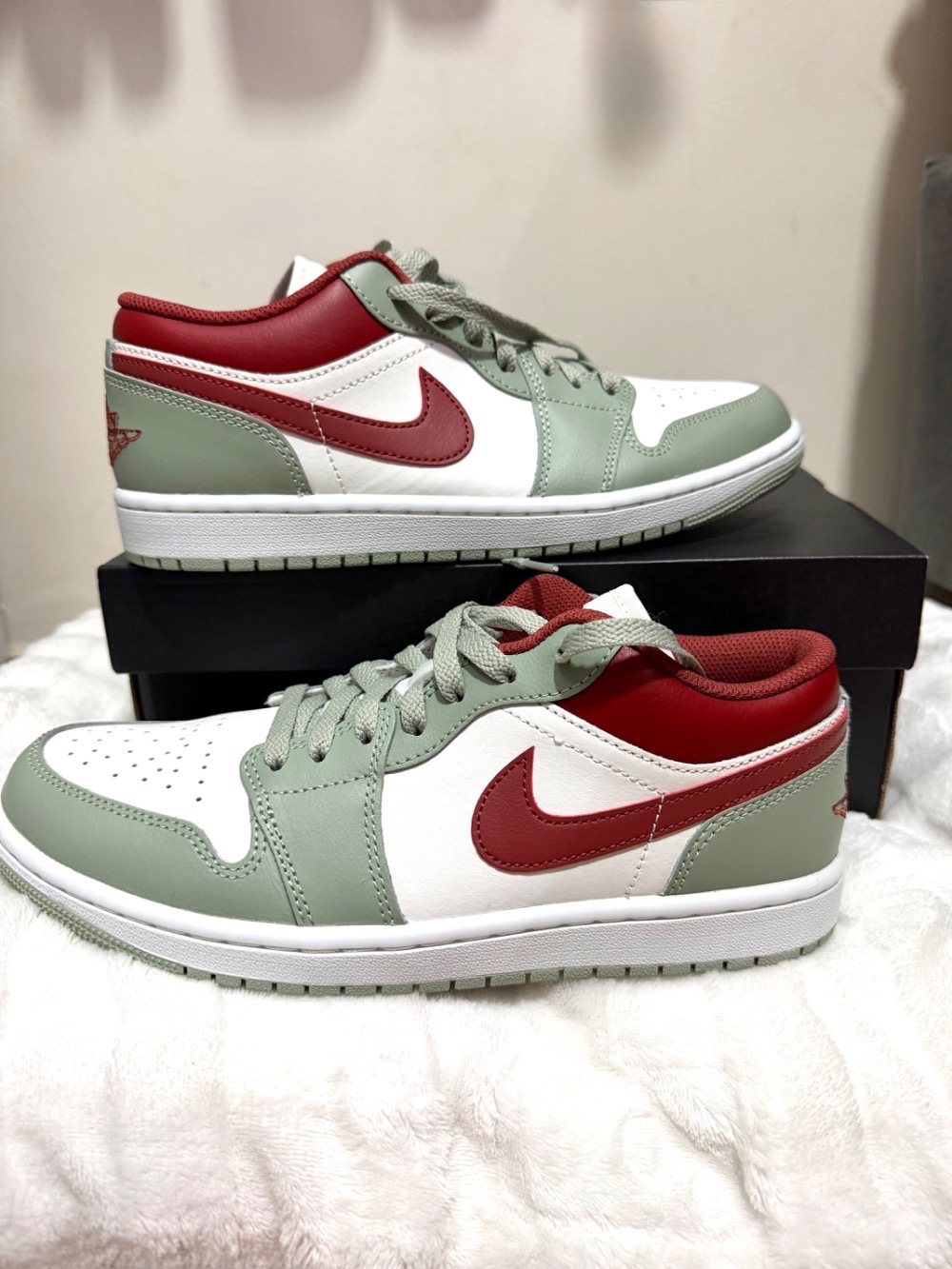 Nike Air Jordan 1 Low Jade Horizon — 38, Novo