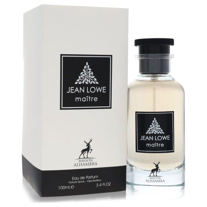 Perfume Maison Alhambra Jean Lowe Maitre 100 ML Eau De Parfum Spray (Unisex) Masculino