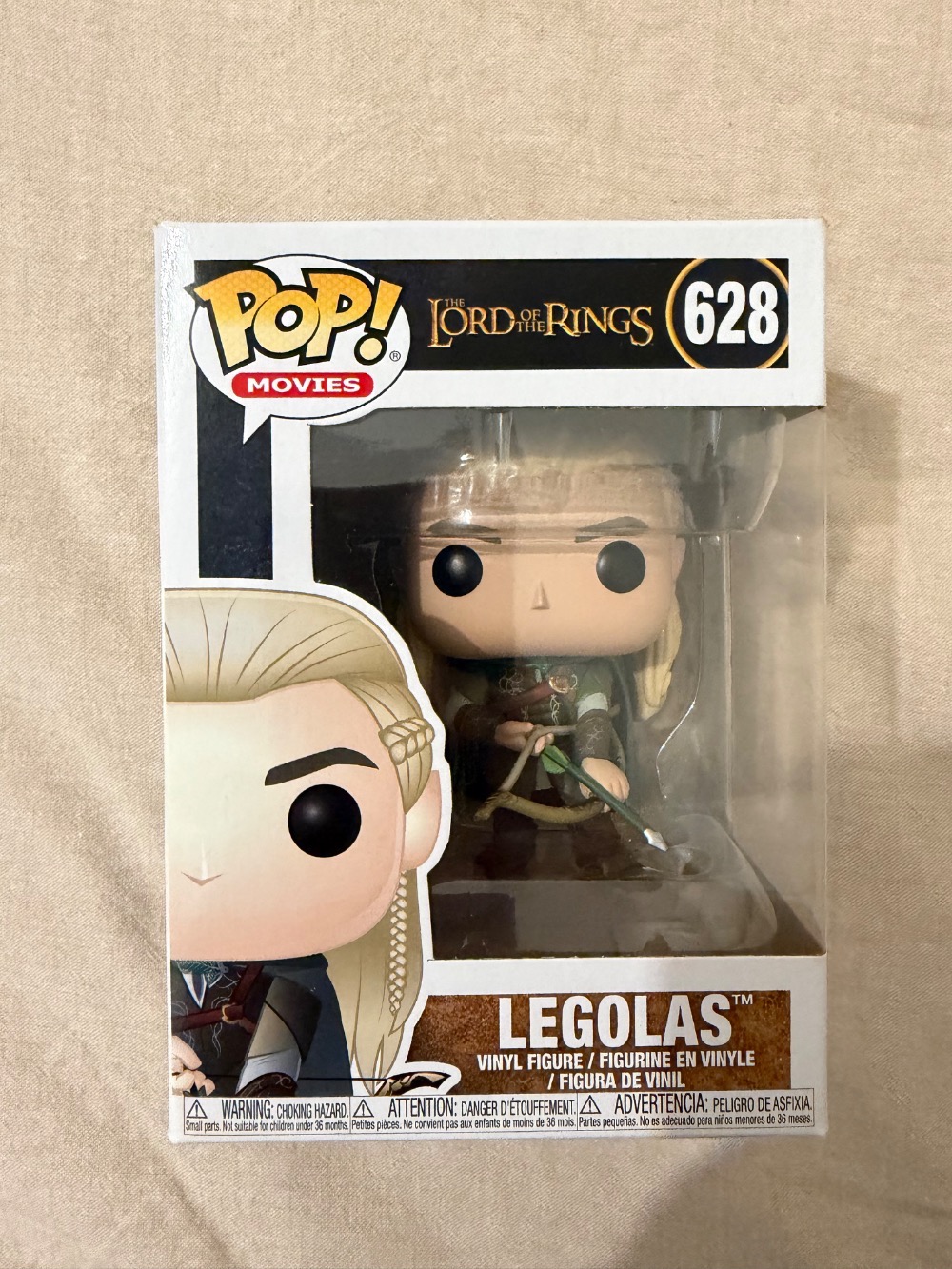Funko Pop! Legolas Lord of the Rings Hobbit #628 — POP, Novo